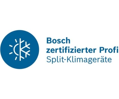 Bosch zertifizierter Profi Spilt-Klimageräte